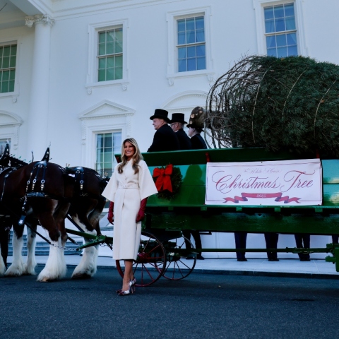 Μελάνια Τραμπ στον Λευκό Οίκο