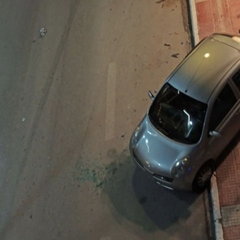 Το σημείο του τροχαίου δυστυχήματος στη Λούτσα