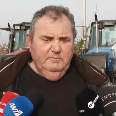 Ο αγροτοσυνδικαλιστής Κώστας Ανεστίδης