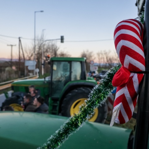 Στολισμλενο τρακτέρ