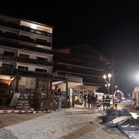 Το σημείο της τραγωδίας σε μπαρ στην Ελβετία