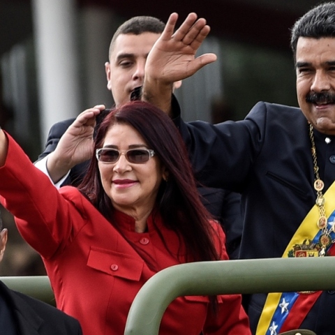 Το ζεύγος Μαδούρο - Φλορες, πριν από περίπου 10 χρόνια