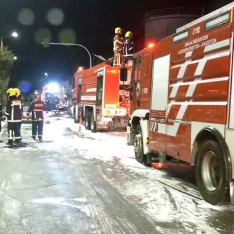 H πρόσφατη φωτιά στο Πέραμα