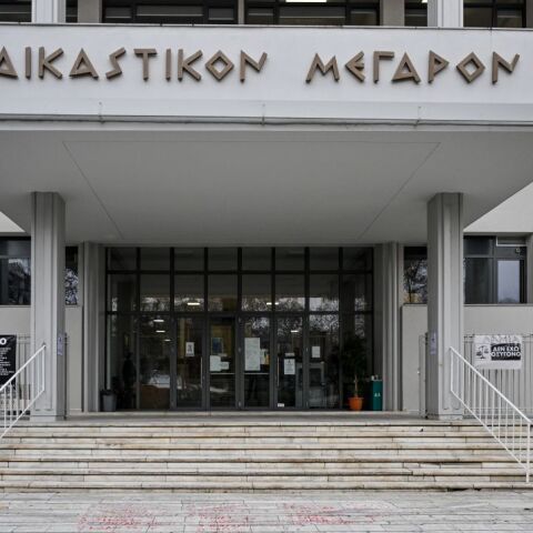 To δικαστικό μέγαρο Λάρισας