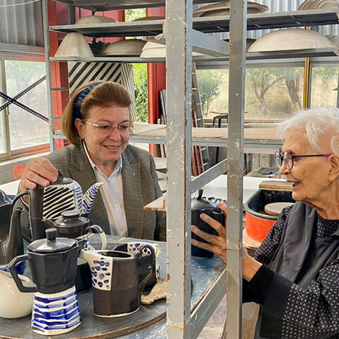 ΥΠΠΟ: Σε τροχιά επανεκκίνησης το εργαστήριο Κεραμικής της Ελένης Βερναδάκη	