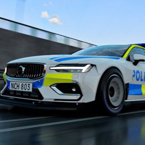 Περιπολικό της σουηδικής αστυνομίας