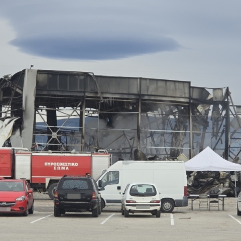 Εικόνα από τις εγκαταστάσεις της μπισκοτοβιομηχανίας Βιολάντα