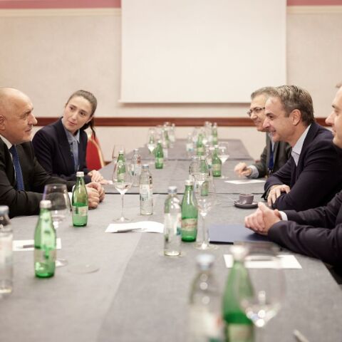 Κυριάκος Μητσοτάκης και Μπόικο Μπορίσοφ