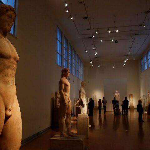 Εσωτερικό του Αρχαιολογικού Μουσείου της Αθήνας