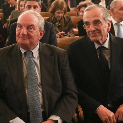 Κώστας Καραμανλής και Αντώνης Σαμαράς