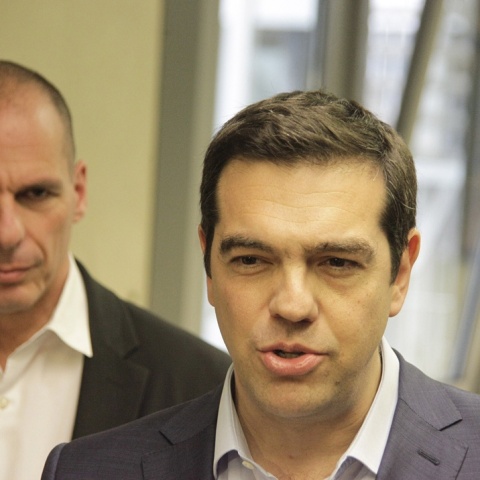 Αλέξης Τσίπρας και Γιάνης Βαρουφάκης