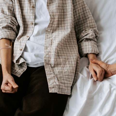 Άτομο στο νοσοκομείο