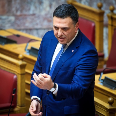 Ο υπουργός Ναυτιλίας, Βασίλης Κικίλιας