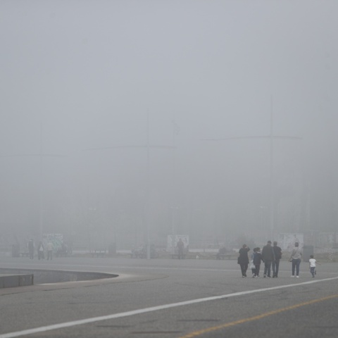 Ομίχλη στη Θεσσαλονίκη