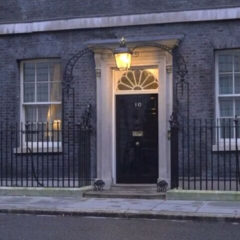 Η βρετανική πρωθυπουργική κατοικία στη Ντάουνινγκ Στριτ 10