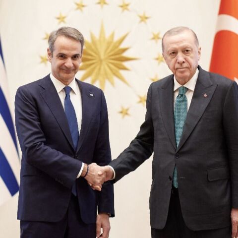 Κυριάκου Μητσοτάκη - Ρετζέπ Ταγίπ Ερντογάν