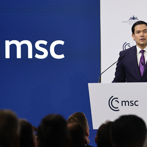 Ο Μάρκο Ρούμπιο στη Διάσκεψη Ασφαλείας Μονάχου