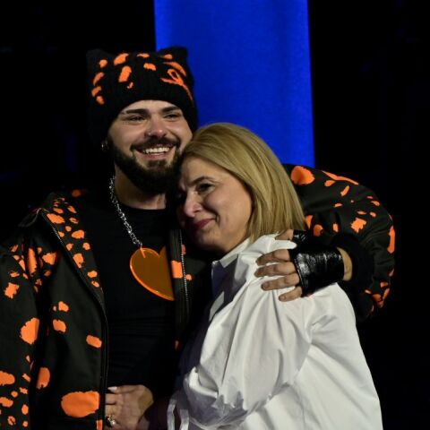 Ο Ακύλας μαζί με τη μητέρα του