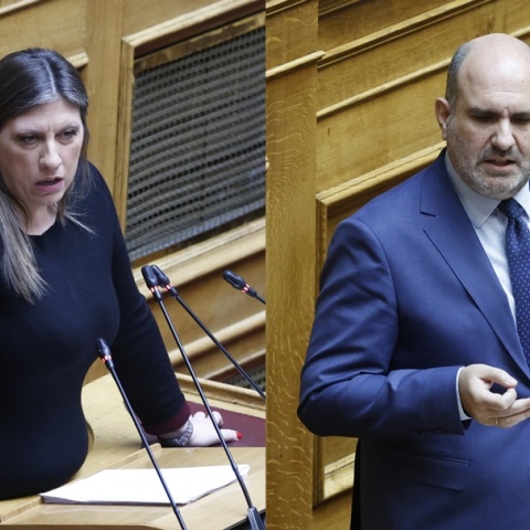 Ζωή Κωνσταντοπούλου και Δημήτρης Μαρκόπουλος