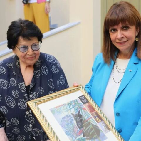 Δήλωση της τ. Προέδρου της Δημοκρατίας Κατερίνας Σακελλαροπούλου για τον θάνατο της Ιωάννας Παπαντωνίου