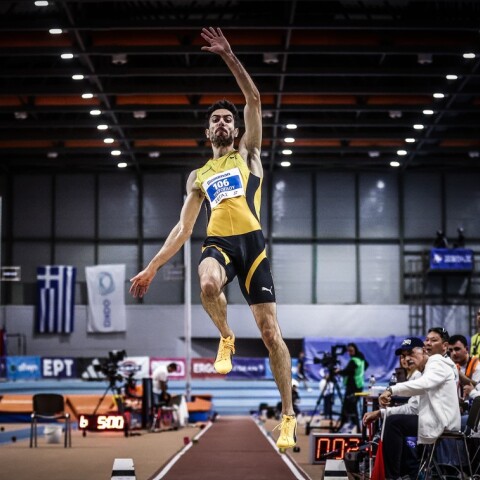 Πρωταθλητής Ελλάδας με… παγκόσμιο άλμα ο Μίλτος Τεντόγλου!