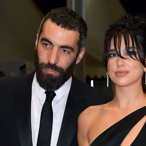 Ρομέν Γαβράς και Ντούα Λίπα στο Φεστιβάλ των Καννών το 2023 © Dominique Charriau/WireImage