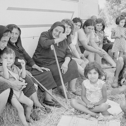 Πρόσφυγες, Κύπρος, 16 Αυγούστου 1974 © Reg Lancaster/Express/Getty Images