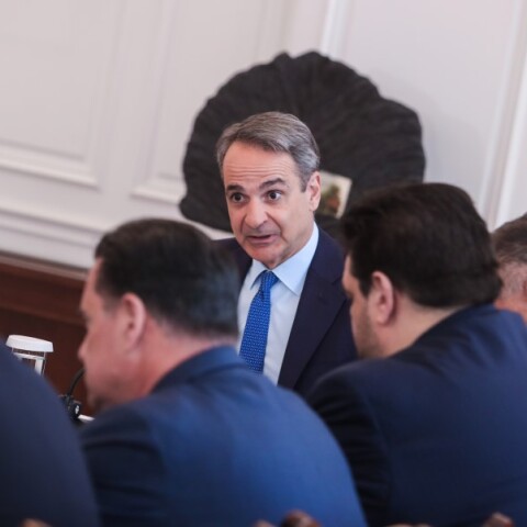 Κυριάκος Μητσοτάκης στο Υπουργικό Συμβούλιο