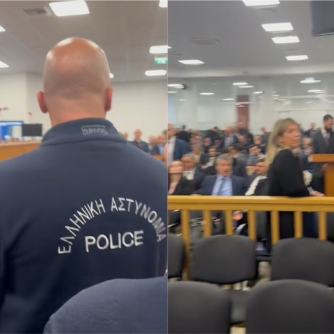 Δίκη Τέμπη: Βίντεο της Ζ. Κωνσταντοπούλου από την ένταση μέσα στην αίθουσα