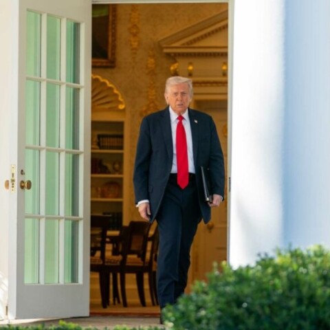 Ο Ντόναλντ Τραμπ στον Λευκό Οίκο