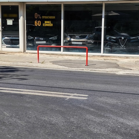 Το σημείο όπου παρασύρθηκε η ανήλικη στη Λιοσίων