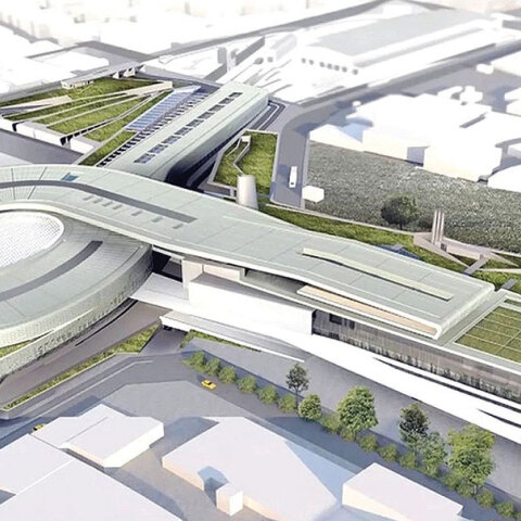 Ο νέος Κεντρικός Σταθμός Υπεραστικών Λεωφορείων στον Ελαιώνα