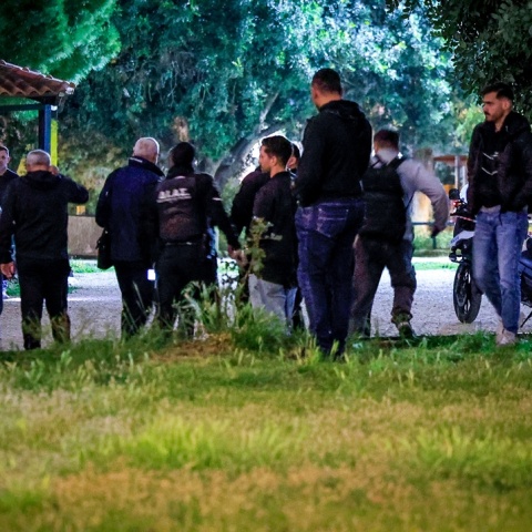 Το σημείο όπου έγινε η δολοφονία του 25χρονου στον Άγιο Δημήτριο