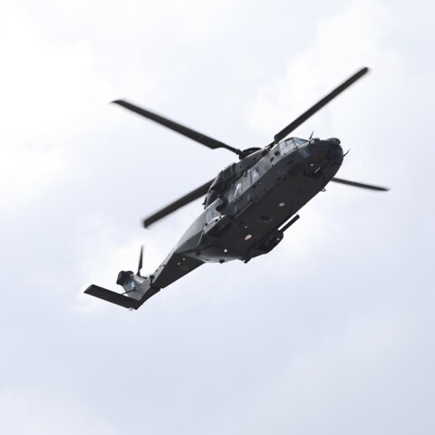 Αναγκαστική προσγείωση ελικοπτέρου της Πολεμικής Αεροπορίας στο Ηράκλειο Κρήτης