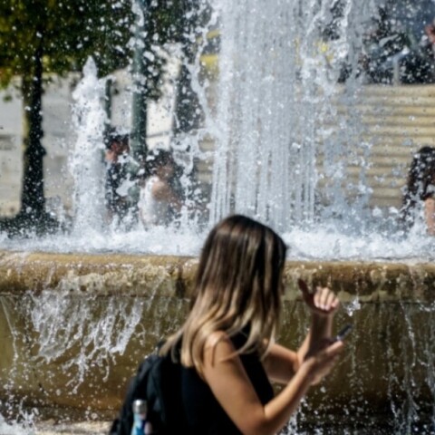 Ζέστη στην Αθήνα
