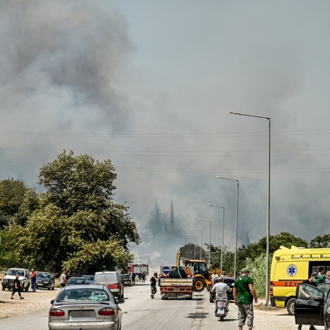 Καπνός από πυρκαγιές