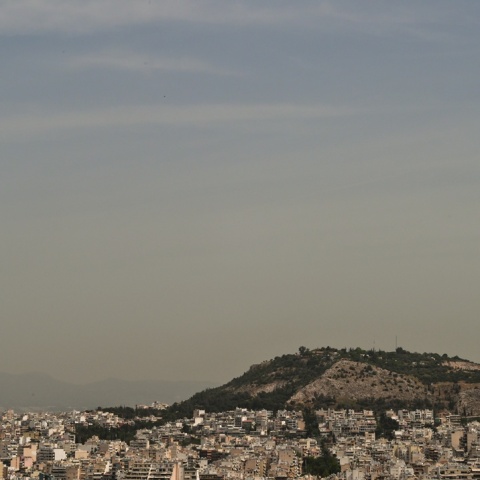 Αφρικανική σκόνη πάνω από την Αττική