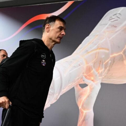 Final Four 2026: Η άφιξη του Ολυμπιακού στο «T-Center» για τον ημιτελικό με τη Φενέρμπαχτσε 