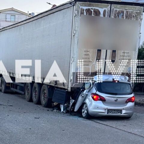 Τραγωδία στη Ζαχάρω: Νεκρός 29χρονος - Το αυτοκίνητό του «καρφώθηκε» σε νταλίκα