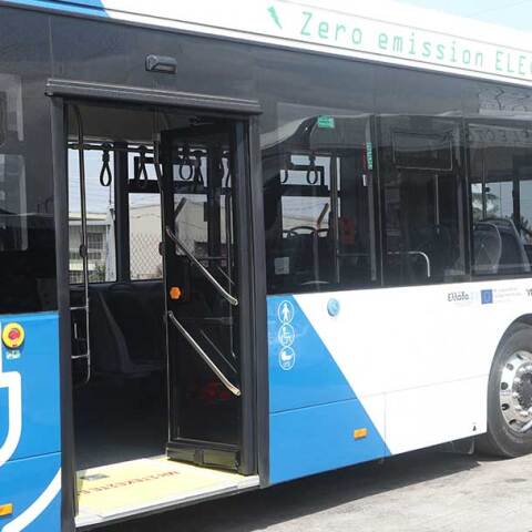 Ηλεκτρικό λεωφορείο στη Θεσσαλονίκη