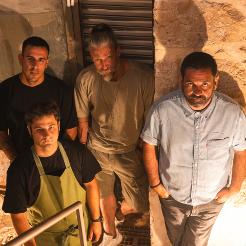 Οι Nomade et Sauvage, Αλκιβιάδης Τσαγκαρόπουλος, Γιώργος Βαγιόπουλος, Μιχαήλ Στέλιος, Ιορδάνης Τσενεκλίδης