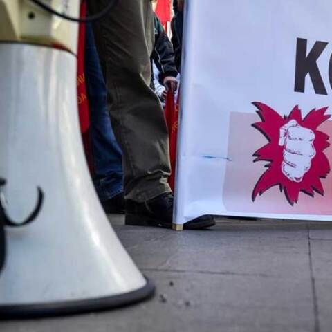 Απεργιακή συγκέντρωση στην Αθήνα