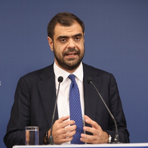 Ο κυβερνητικός εκπρόσωπος, Παύλος Μαρινάκης