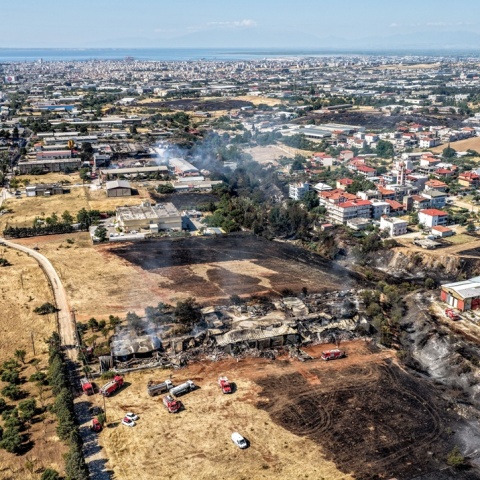 Φωτιά σε εργοστάσιο ανακύκλωσης στο Ωραιόκαστρο Θεσσαλονίκης