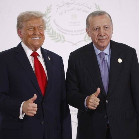 Ντόναλντ Τραμπ και Ρετζέπ Ταγίπ Ερντογάν