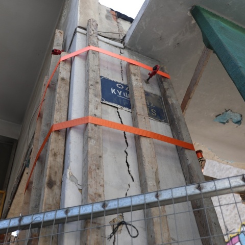 Ρωγμές σε κτίρια στην Κυψέλη