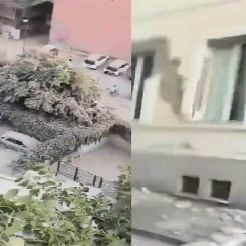 Ζημιές στη Νάπολη από τον σεισμό στην Ιταλία