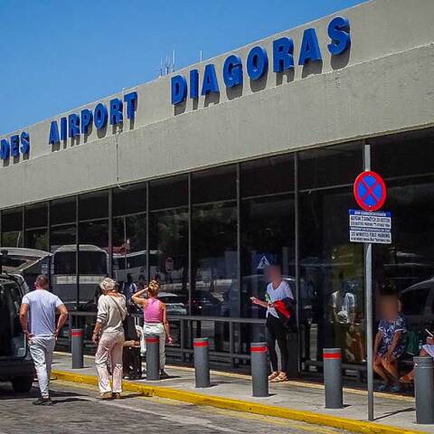 Το αεροδρόμιο «Διαγόρας» στη Ρόδο