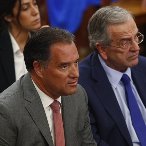 Άδωνις Γεωργιάδης και Αντώνης Σαμαράς