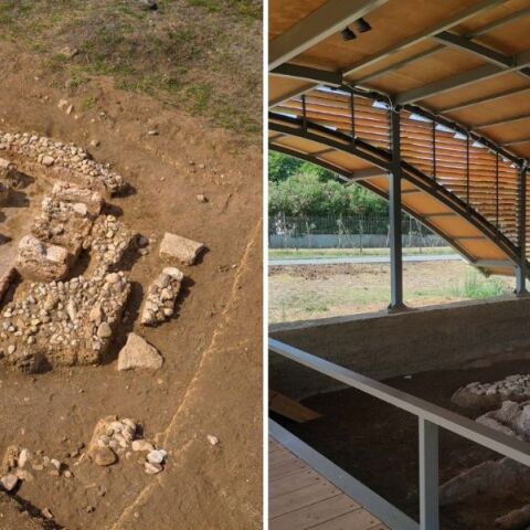 Η Λίνα Μενδώνη παρουσίασε τα έργα ανάδειξης της αρχαίας Ευρωπού, υπογραμμίζοντας ότι ο χώρος μπορεί να εξελιχθεί σε πολιτιστικό πόλο για το Κιλκίς 